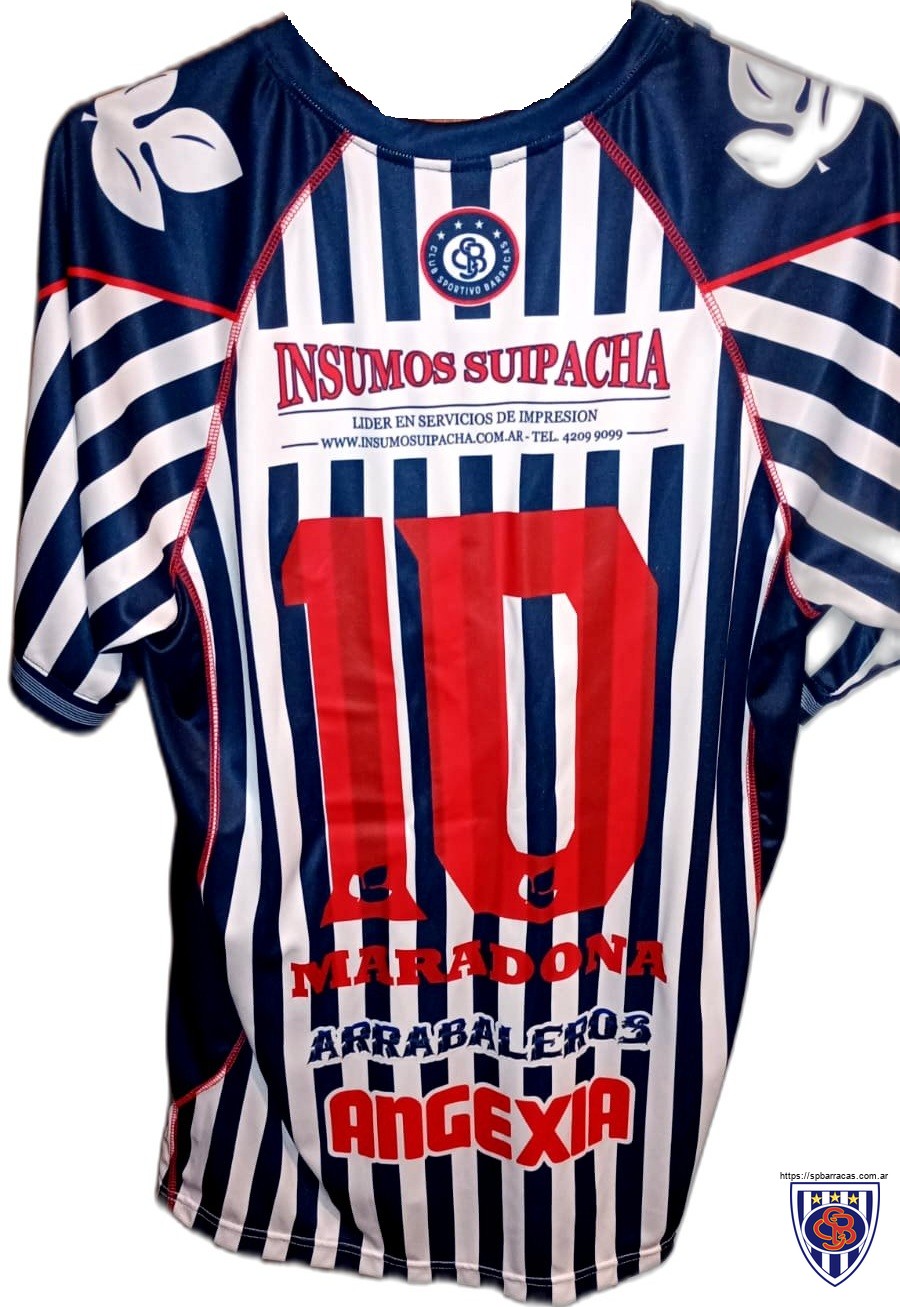 Camiseta titular utilizada durante la campaña de Primera D 2020-2021.