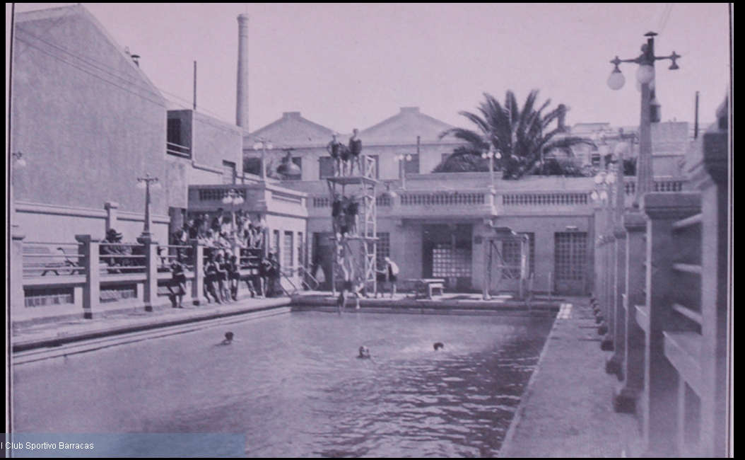 Pileta olímpica histórica de Sportivo Barracas