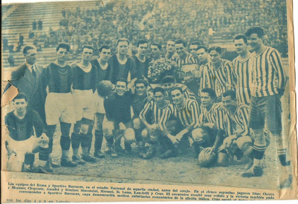 Roma Equipos - Gira internacional de Sportivo Barracas